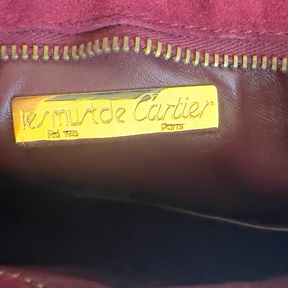 Cartier Vintage Mint Suede Purse from Paris - Picture 6 of 12